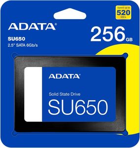 <span class=keywords><strong>ADATA</strong></span> <span class=keywords><strong>Ultimate</strong></span> <span class=keywords><strong>SU650</strong></span> ฮาร์ดดิสก์แบบโซลิดสเตทภายใน SATA 2.5 ขนาด <span class=keywords><strong>256GB</strong></span> ความเร็วสูง 2.5 นิ้ว SATA 6Gb/s สำหรับอัปเกรดพีซี พร้อมระบบแก้ไขข้อผิดพลาดขั้นสูง - Product Image 5