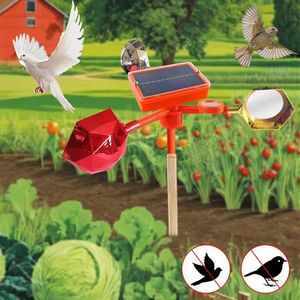 Ahuyentador de Aves para Exteriores, Ahuyentador de Aves con Energía Solar, Repelente de Aves Reflectante para Invernaderos/Granjas - Product Image 4