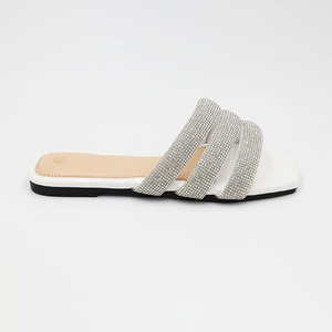 <span class=keywords><strong>Sandalias</strong></span> de Verano <span class=keywords><strong>con</strong></span> Pedrería Brillante para Mujer, Calzado de Moda <span class=keywords><strong>con</strong></span> Cuentas de Cristal - Product Image 4