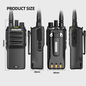 Radio mobile HX-R2S Walkie 4G POC 16, portable, avec suppression du bruit, CB pour microphone radio, couverture mondiale LTE WCDMA - Product Image 2