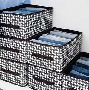 Foldable Storage Baskets for Organizing Clothes <b>Large</b> Storage Box with Handles Sturdy Organizer <b>Bins</b> - Product Image 2