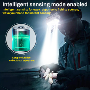 Mini <span class=keywords><strong>Sensor</strong></span> de faro ajustable <span class=keywords><strong>Led</strong></span> recargable faro Camping <span class=keywords><strong>Sensor</strong></span> de movimiento luz al aire libre pesca - Product Image 4