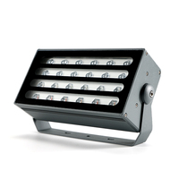 Lampu Pohon LED Multiwarna untuk Taman Eksterior, Pewarna DMX512 RGB, Lampu Sorot Warna-warni untuk Dekorasi Luar Ruangan, Lampu Pelangi