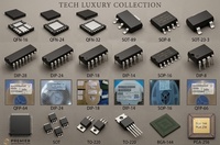 Circuitos Integrados de la Colección de Lujo de Premier Semiconductors, QFN, SOT, DIP, SOP, BGA, PGA, TO-220, Embalaje en Bobina para Montaje en Superficie