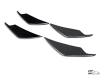 Lame décorative de pare-chocs avant personnalisée pour BMW M3 M4 G80 G82, style AC amélioré, kit carrosserie en fibre de carbone sèche 3K de haute qualité