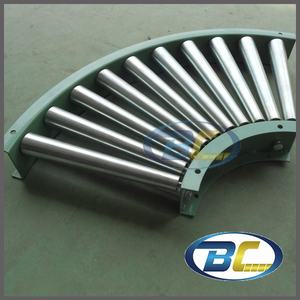 Dönüm makaralı konveyör 45 derece 90 derece 180 derece eğri makaralı konveyör - Product Image 2