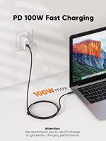 Câble USB-C CableCreation PD 100W avec affichage LED, charge rapide 5A 100W, Power Delivery