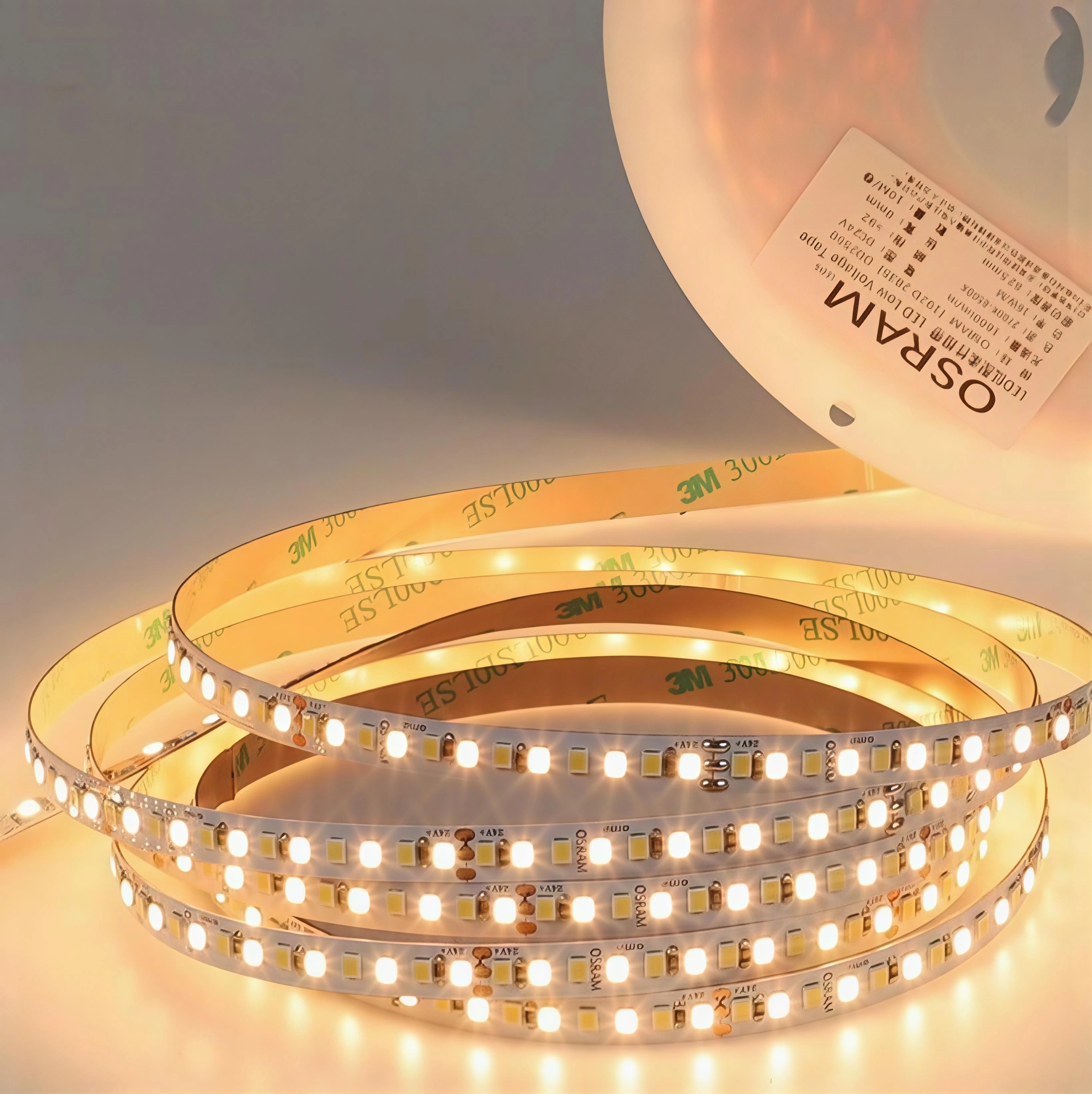 High Quality SMD Low Voltage DC24V 8mm LED Strip Light | for Full Spectrum Light Source | CRI90 30000 Hours Lifespan | for