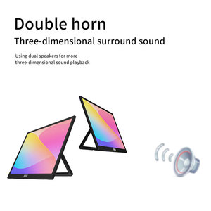 Nhà Máy Cung Cấp Trực Tiếp 15.6 Inch IPS 1080P Máy Tính Xách Tay Mới Cao Gam Màu Được Xây Dựng Trong Loa Vô Cấp Khung Di Động Mở Rộng - Product Image 3