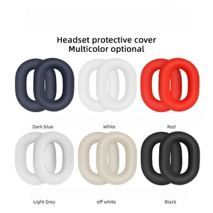 Housse de protection pour casque MQ Zipper compatible avec les écouteurs <span class=keywords><strong>Sony</strong></span> <span class=keywords><strong>WH</strong></span> 1000XM4, en silicone, anti-poussière et anti-rayures, accessoires. - Product Image 3