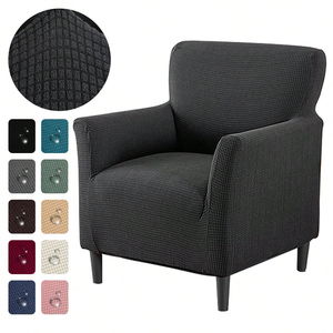 Copridivano Elastico Piccolo con <span class=keywords><strong>Bracciolo</strong></span> Singolo, Adatto per Soggiorno, Antiscivolo, in Pile di Mais, per Animali Domestici, Copricuscino Protettivo per <span class=keywords><strong>Divano</strong></span> - Product Image 1