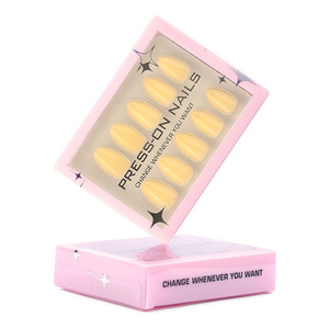 Unghie Finte Press-On Mandorla Corte di Alta Gamma in Vero <span class=keywords><strong>Soft</strong></span> <span class=keywords><strong>Gel</strong></span>, 30 Pezzi, Unghie Finte Personalizzabili. Unghie Artificiali - Product Image 4