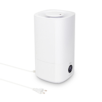 Humidificateur à ultrasons de diffuseur d'huile essentielle intelligent à remplissage par le haut avec un appareil d'aromathérapie de table de grande capacité de 5L pour un usage domestique