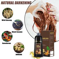 Precio de Fábrica, Tinte para el Cabello 3 en 1, Fórmula en Crema Semipermanente, Sin Amoníaco, 100% Natural a Base de Hierbas, de Grado Premium, Repara el Cabello en 10 Minutos