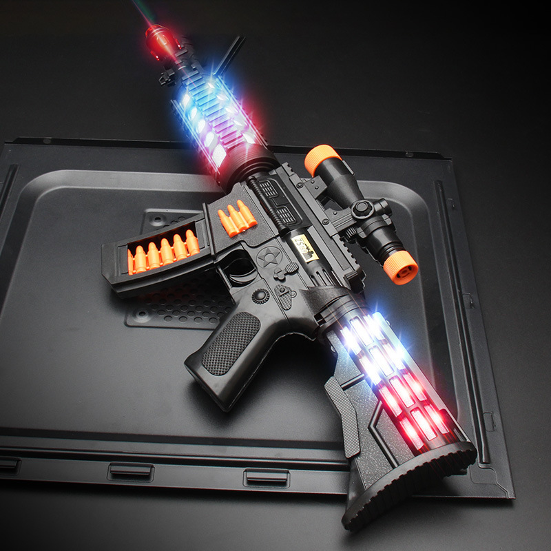 Pistolet mitrailleur noir 51CM