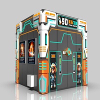 Simulador de Vuelo 12D, Simulador de Montaña Rusa 5D, Cine con Cabina 3D, Equipo de Realidad Virtual/Realidad Aumentada/Realidad Mixta, Realidad Virtual 7D 9D para Centros Comerciales