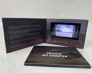 7英寸IPS屏幕视频手册A5软皮与广告定制设计 - Product Image 1