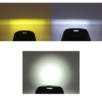 Feu antibrouillard double couleur à Led, MINI phare de conduite à Led, Spot auxiliaire pour moto