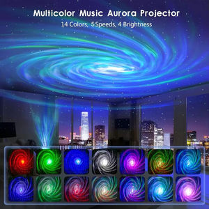 Lampe de projection d'étoiles en forme de capsule spatiale pour chambre à coucher, lumière LED moderne en ABS, utilisation hôtelière, lampe de projection créative de bureau, veilleuse - Product Image 5