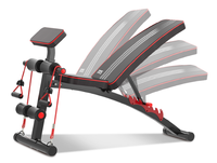 Banc de musculation réglable multi-angles robuste en métal pour usage domestique et professionnel – Vente en gros
