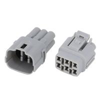 Conector de 6 posiciones 6187-6561 con todos los terminales asociados, sellos para Sumitomo MT Sealed Series