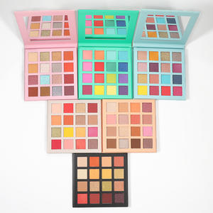 Sombra de ojos brillante mate, 16 colores, sartenes redondas de 26mm y sartenes cuadrados de 22mm, sin <span class=keywords><strong>nombre</strong></span> de marca, sin logotipo, paleta de sombras de ojos - Product Image 6