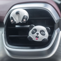 Parfum de voiture créatif désodorisant évent Clip panda diffuseur d'arôme