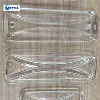 Pratique, hautement respectueux de la vie privée, Crewell, contemporain, imperméable, verre texturé, multifonctionnel, séparation d'espace, décoratif