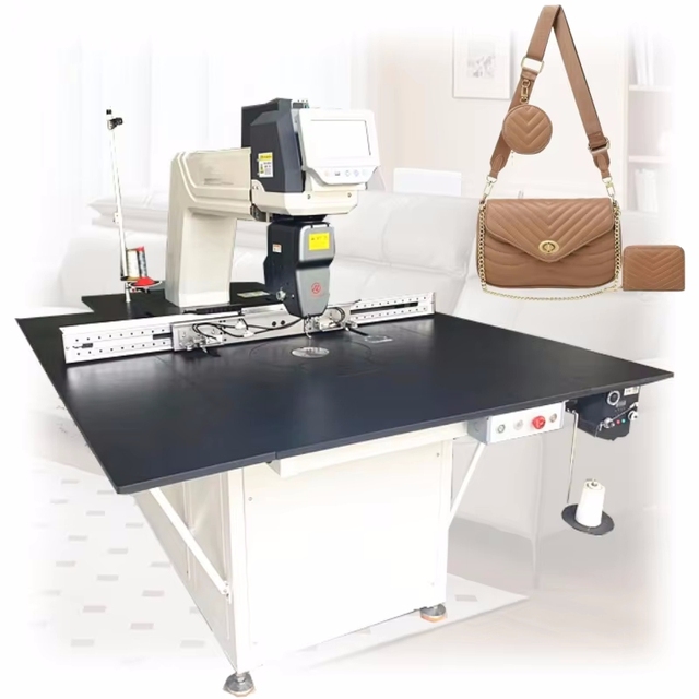 High Quality Industrial Heavy Duty Automatic Computerized Leather Pattern Sewing Machines