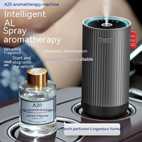 Nouvel Arrivage – Humidificateur Intelligent Portable en Alliage pour Voiture, Diffuseur d'Huiles Essentielles USB, Machine d'Aromathérapie à Pulvérisation de Brume