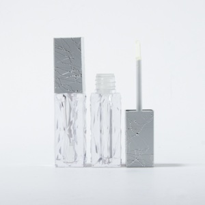 Sang Trọng Tùy Chỉnh <span class=keywords><strong>Lip</strong></span> Oil <span class=keywords><strong>Lip</strong></span> <span class=keywords><strong>Gloss</strong></span> Ống Rỗng <span class=keywords><strong>Lip</strong></span> Trang Điểm <span class=keywords><strong>Container</strong></span> <span class=keywords><strong>Lip</strong></span> Men Ống Cho Bóng Với Bàn Chải Silicone - Product Image 3