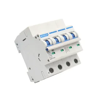 DC Breaker DC Disjuntor Disyuntor Solar PV Breaker Solar Mcb Mini 4P 1000v DC MCB 16A 32A 63A 125A 6KA 1P/2P/3P/4P 50/60hz 6-63A