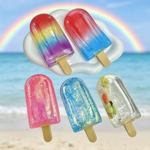 Colorful Ice Pop Style Gel Squeeze Ornament Funny Soft <b>Toy</b> for Relaxation <b>Desk</b> Styling Birthday Gifts and Seasonal Promotion - Product Image 5