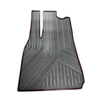 Tapis de voiture de luxe, fabrication automobile, bordure 3D étendue, Tesla Y, ensemble complet, tapis en caoutchouc imperméable, épaisseur 5-10 mm, garantie 1 an