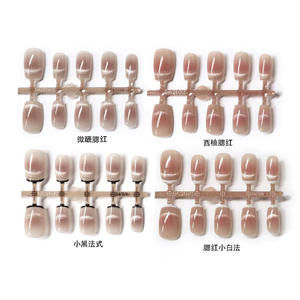 Lot de 30 faux ongles <span class=keywords><strong>à</strong></span> presser XS/S/M – Styles œil de chat, <span class=keywords><strong>French</strong></span> <span class=keywords><strong>Manucure</strong></span> et Moonlight Blanc pour une <span class=keywords><strong>manucure</strong></span> instantanée <span class=keywords><strong>à</strong></span> <span class=keywords><strong>domicile</strong></span> - Product Image 5