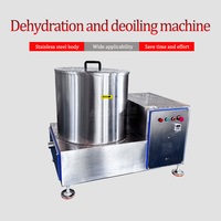 Groentesalade Special Kleine Centrifugale Dehydrator Na Het Frituren Ontvettingsapparaat Snack Voedselverwerkingsapparatuur