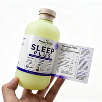 Venta Directa de Fábrica, Etiquetas Autoadhesivas Personalizadas para Botellas, Etiquetas de Vinilo Mate Resistentes al Agua y al Aceite, Etiquetas de BOPP Impermeables