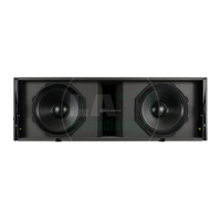 LA-K1 SB Subwoofer Pasif Ganda 15-Inci yang Dapat Digantung untuk Sistem Line Array Tur
