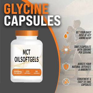 Capsules molles de triglycérides à chaîne moyenne MCT personnalisées Capsule molle Complément alimentaire OEM/ODM - Product Image 5