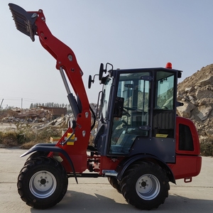 Cargadora de Ruedas Compacta HAIJU H180, Mini Cargadora de Ruedas Hidrostática con Certificación CE, Tracción 4x4, Flexible para Áreas de Trabajo Estrechas - Product Image 4