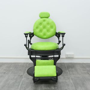 เก้าอี้ตัดผมโลหะสไตล์มินิมอลสมัยใหม่ พร้อมฟังก์ชั่นยกและหมุนได้ สำหรับ<span class=keywords><strong>ตัดผม</strong></span> จัดแต่งทรงผม ดัดผม ย้อมสี และทำสีผม - Product Image 2