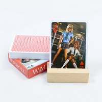 Cartes à jouer publicitaires personnalisées écologiques, impression CMYK/Pantone, laminées, personnages de jeux pour adultes sexy et amusants