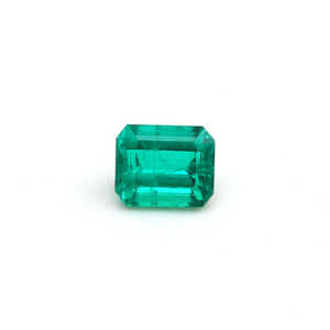 Esmeralda Verde Cultivada en Laboratorio, Gema Suelta con Corte Octogonal de 9.5x11.5mm, 5.38 Quilates, para Anillos, Colgantes y Pendientes - Product Image 2