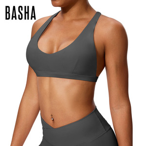 BASHAsports Soutiens-<span class=keywords><strong>gorge</strong></span> <span class=keywords><strong>de</strong></span> sport à faible résistance <span class=keywords><strong>avec</strong></span> coussinets <span class=keywords><strong>de</strong></span> poitrine, beau dos, gilets <span class=keywords><strong>de</strong></span> <span class=keywords><strong>tour</strong></span> <span class=keywords><strong>de</strong></span> <span class=keywords><strong>cou</strong></span>, hauts d'entraînement <span class=keywords><strong>de</strong></span> yoga et <span class=keywords><strong>de</strong></span> fitness, soutiens-<span class=keywords><strong>gorge</strong></span> - Product Image 5