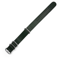 Bracelet de montre en cuir de vachette de première qualité, fermoir à aiguille rond classique, bracelet en cuir véritable pour hommes et femmes, OEM ODM