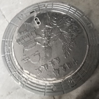 Couvercle de manhole anti-affaissement et résistant aux eaux usées pour puits d'égout