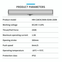 Ouvre-fenêtre automatique vertical en aluminium C28CK Hongze Smart Home, étanche, avec écran magnétique et pliable, design moderne