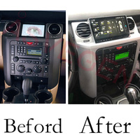 Autoradio GPS Android 10.0 9 pouces pour lecteur avec navigation Carplay WiFi Playstore pour Land Rover Sport Discovery 3 2005-2013