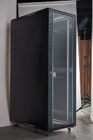 Armoire serveur de sol haute densité pour nœuds de calcul 42U 19 pouces, capacité de charge 1000 kg, en acier SPCC, pour centre de données, stock CE