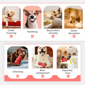 Jouets pour chiens résistants à la mastication, bâtonnets à mâcher pour chiens de taille moyenne et grande, solution contre l'ennui pour animaux de compagnie - Product Image 2